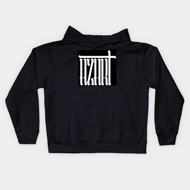 AZART - black, white style Kids Hoodie by SK1X